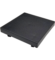 P-40x40 4 Ways Exhibition Aluminium Profile End Caps, Durable ABS Plastic Cover, Dust-Proof Frame Finish for Multi-Way Profiles, Easy Snap-Fit Installation